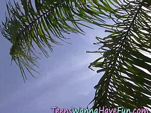 Amateur Teen Gets Drilled Hard With Big Cock