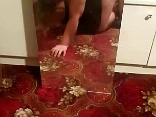 wife gets bent over in doggystyle homevideo, loving every thrust 😍