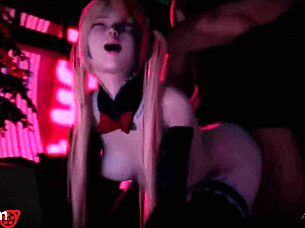 this 3d ahegao compilation is hot