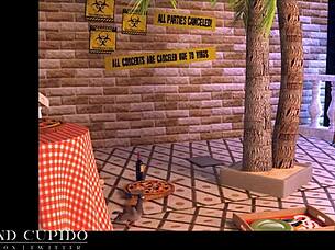 symmetra fights loneliness with intense sex in overwatch hentai