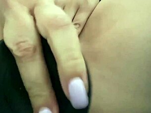 mazeklust masturbates intensely with her black dildo, feeling every inch