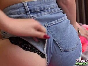 Amateur Teen 18+ Gargles Cum!