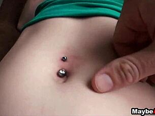 ginger maxx has anal fuck fest outdoors