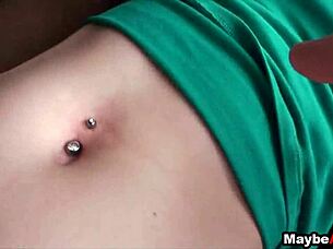 ginger maxx has anal fuck fest outdoors