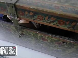 naomi woods hides from jmac's big dick