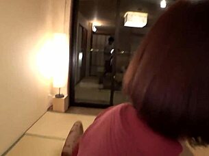 renting a japanese model as girlfriend leads to bareback sex in hotel after swimsuit date