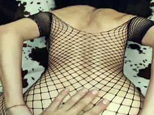 i love her ass in stockings and heels getting anal fucked