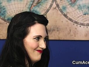 why not suck all that sperm?