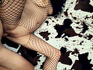 i love her ass in stockings and heels getting anal fucked