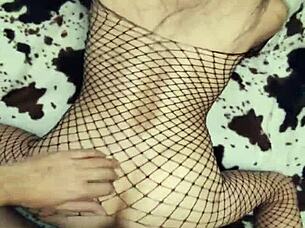 i love her ass in stockings and heels getting anal fucked