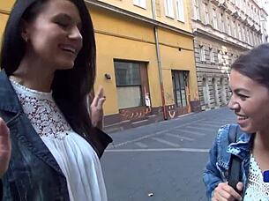 Tiffany shares husband's dick with Ania Kinski 😏