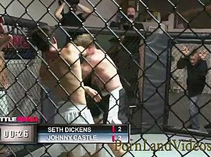 Blonde teen slut Alexia Rae battles monster cocks in group