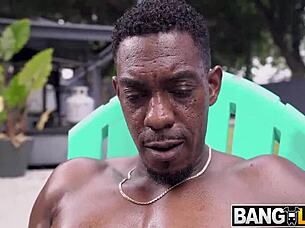 Kira Perez says, 'I can take on this big black cock'