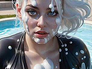 face painting with 100 facials?