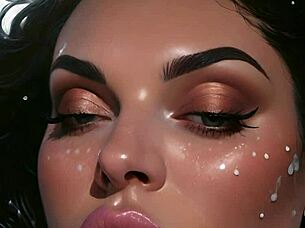 face painting with 100 facials?