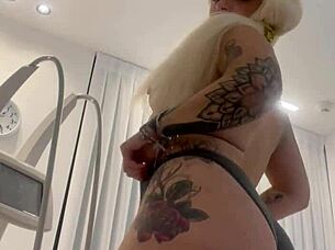 Removing my clothes tease and getting dress again