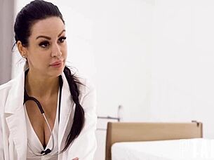 School nurse helps with medical assistance, Jay Romero and Jamie Michelle