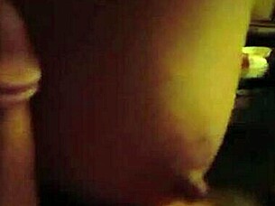 blonde milf gives emotional blowjob, so passionate