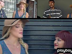 Kate Quigley learns blowjob skills