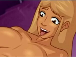 Anja Ivy takes a deep creampie plow!