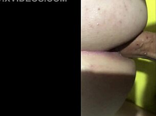 I fucked that hairy ass with my monster cock all night bareback