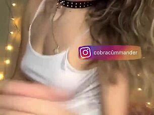 Hot Russian dances and shows downblouse on Bigo