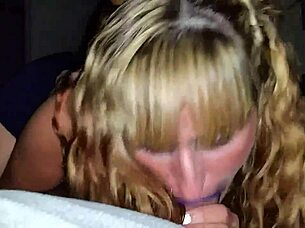 Angie Angel Receives Hot Cum Facial