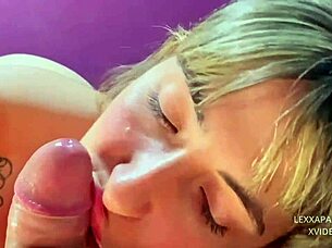 blowjob and sex with a shy girl