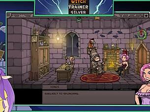 Witch trainer silver continues in part 10 with magical adventures.