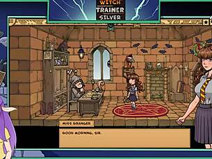 Witch trainer silver continues in part 10 with magical adventures.