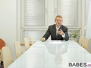 Carolina Abril Learns The Ropes With Her Huge Natural Tits And Curvy Body In Interracial Scene.