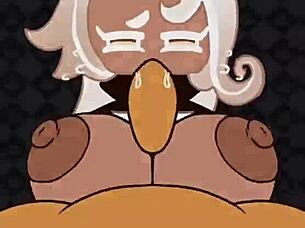 Latte Cookie Titfuck