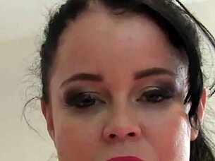 this femdom mistress owns your cock, ties you up and uses toys on you