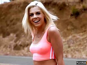 Blonde Cums Multiple Times From Big Cock In Doggy