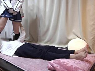 asian amateur rides cock in cowgirl position