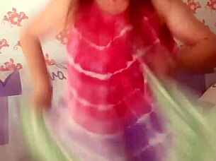 Mariaold With Huge Tits Strips And Fingers Pussy!