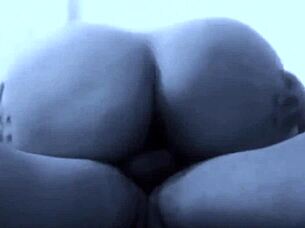 i watch this mature big-ass milf suck my dick and ride it hard