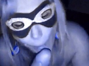 i watch this mature big-ass milf suck my dick and ride it hard