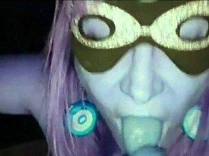 i watch this mature big-ass milf suck my dick and ride it hard