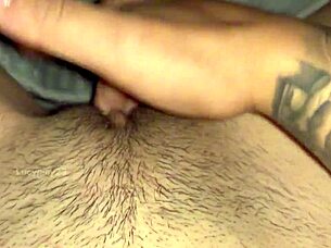 Masturbating In Lingerie Before Bed, Riding To Creampie With Wet Shaved Pussy And Big Clit