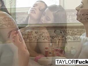 Big Titty Lesbians Take Shower Together