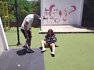 Latina Teen Seduces Neighbor For Deepthroat Doggystyle Cum