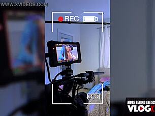 tiny sexy brunette vanna bardot in deep behind the scenes interview