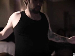 Wife and mistress suck on hubby