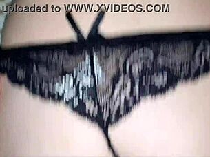 Thai wife in lingerie shows her clit and gets fucked hard until a creampie in her shaved pussy! 😍🍆💦