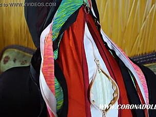 She said, 'Bind me in this multilayer zentai and fuck me like a doll.'