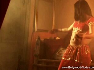 belly dancer seduces with eastern charm