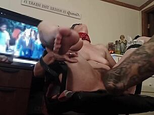 Homemade Toys Bring Wild Orgasms to Wet Pussy