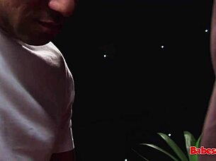 Blonde model endures rough double penetration