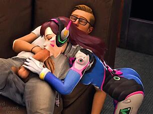 d va and her fuckbuddies in cartoon adventures